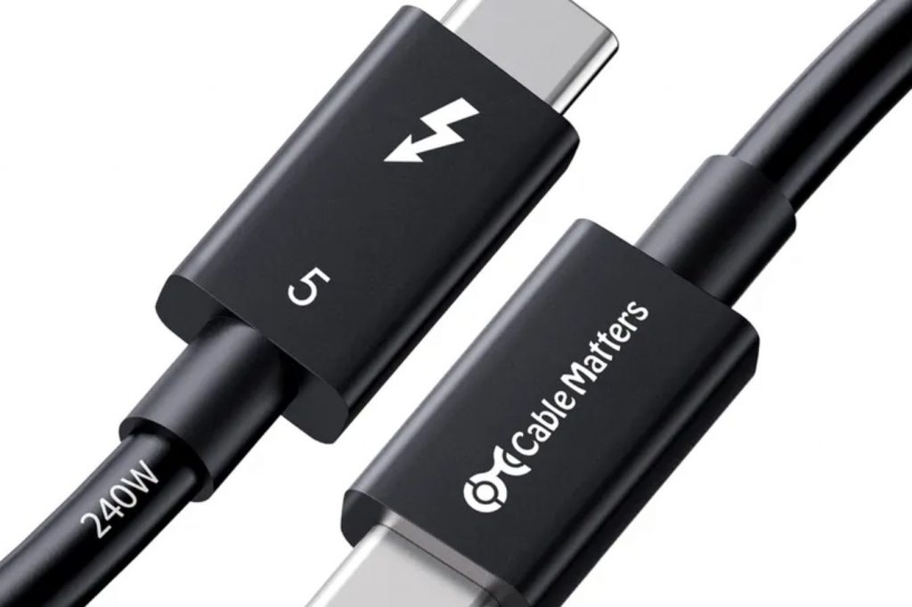 Prvi Thunderbolt 5 kablovi su spremni
