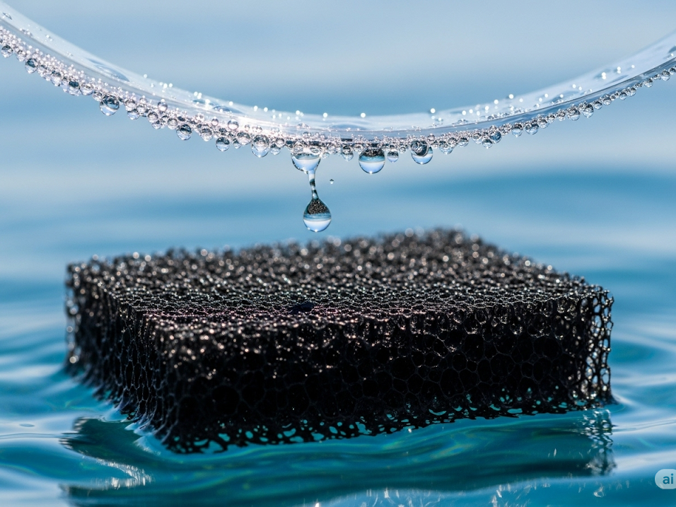 El revolucionario aerogel permite extraer agua potable del agua de mar sin energía