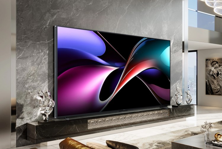 海信公布其巨型 TriChroma RGB-MiniLED 电视的价格