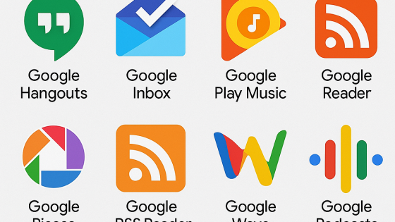 Google apps that were retired too soon