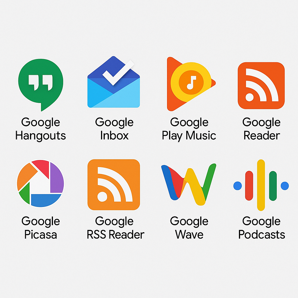 Google apps that were retired too soon