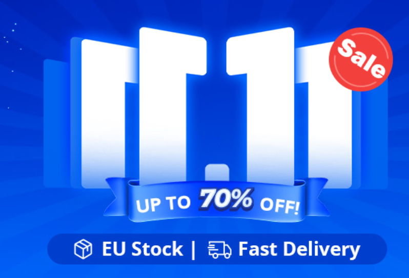 ¡Gran venta el 11/11 en GeekBuying!