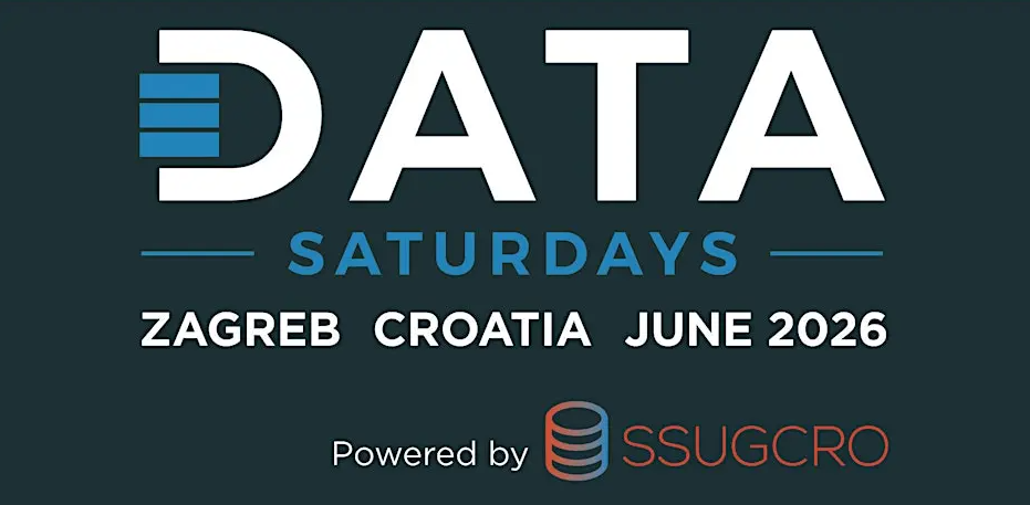 Invitation au Data Saturday Croatie 2026