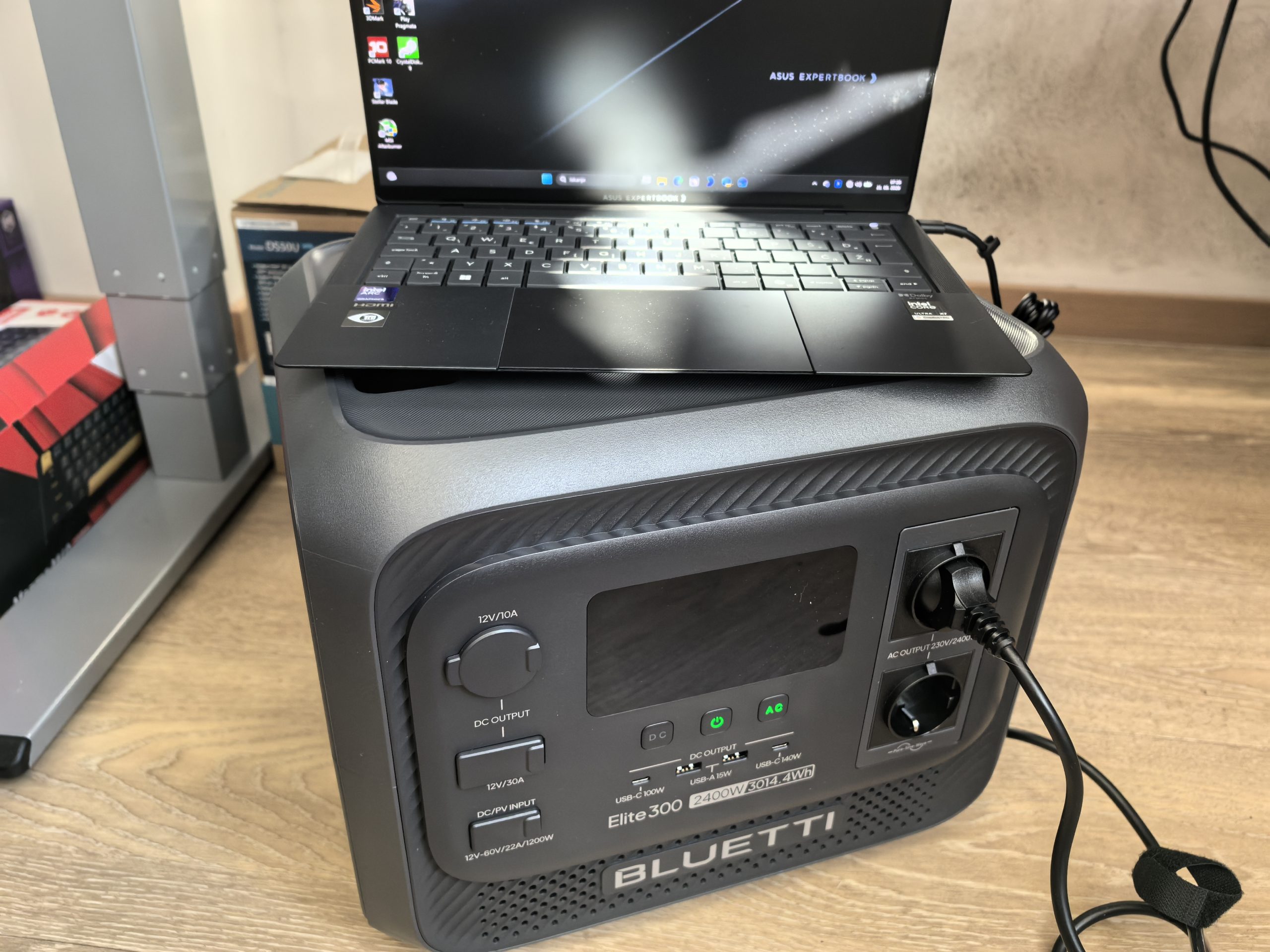 Prueba Bluetti Elite 300 revisión 6