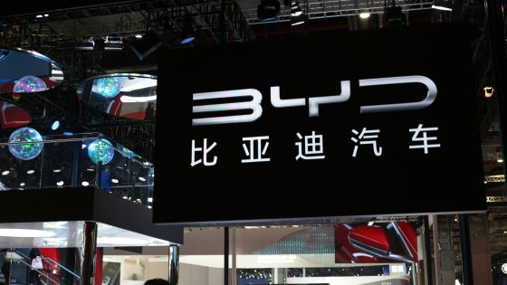 BYD instalará 3.000 estaciones de carga ultrarrápida en Europa.