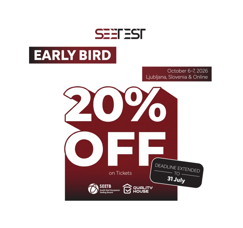 SEETEST 2026 早鸟优惠活动延期:注册即可享受 20% 折扣