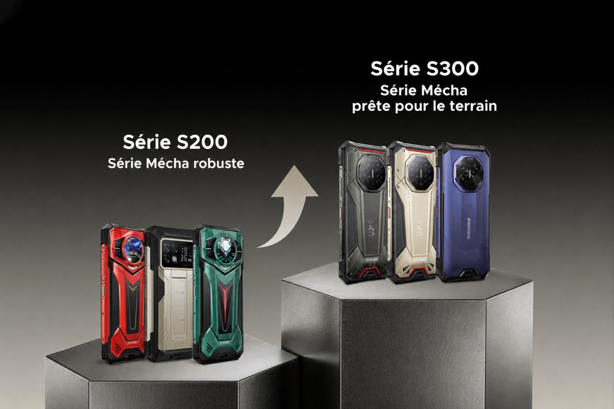 DOOGEE S200 et S300 : des smartphones robustes qui veulent dépasser les limites de la résistance classique